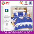 2017latest designs 3d printed cotton bedding set with full sizes for differenat market